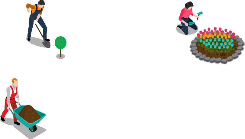 働く人のイラスト