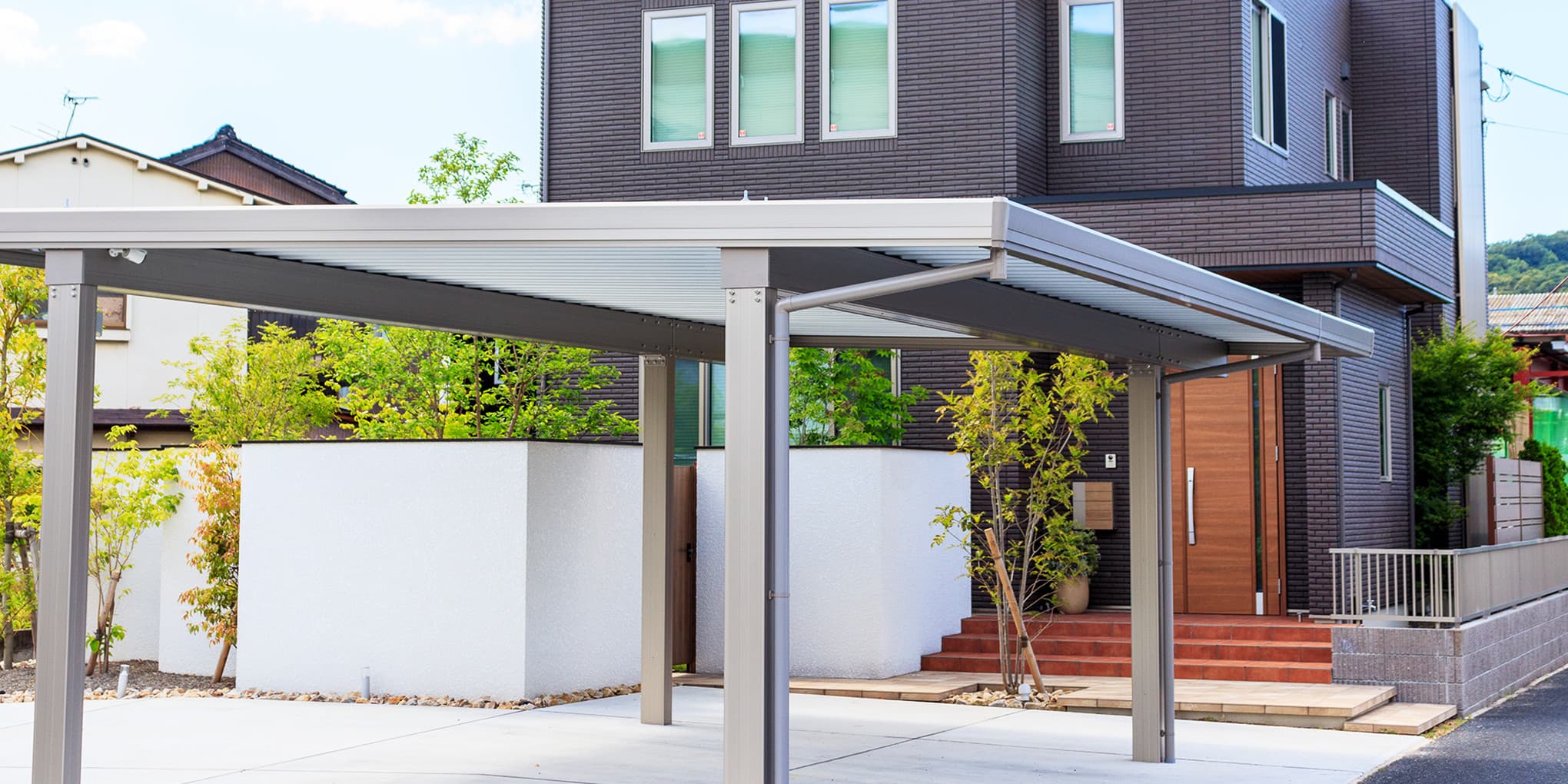 こだわりプランの庭の写真