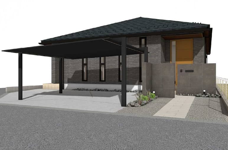 家の外観イメージ